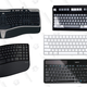 Microsoft Natural Ergonomic 4000
Microsoft Sculpt
Unicomp Ultra Classic
Apple Magic Keyboard
Logitech K750